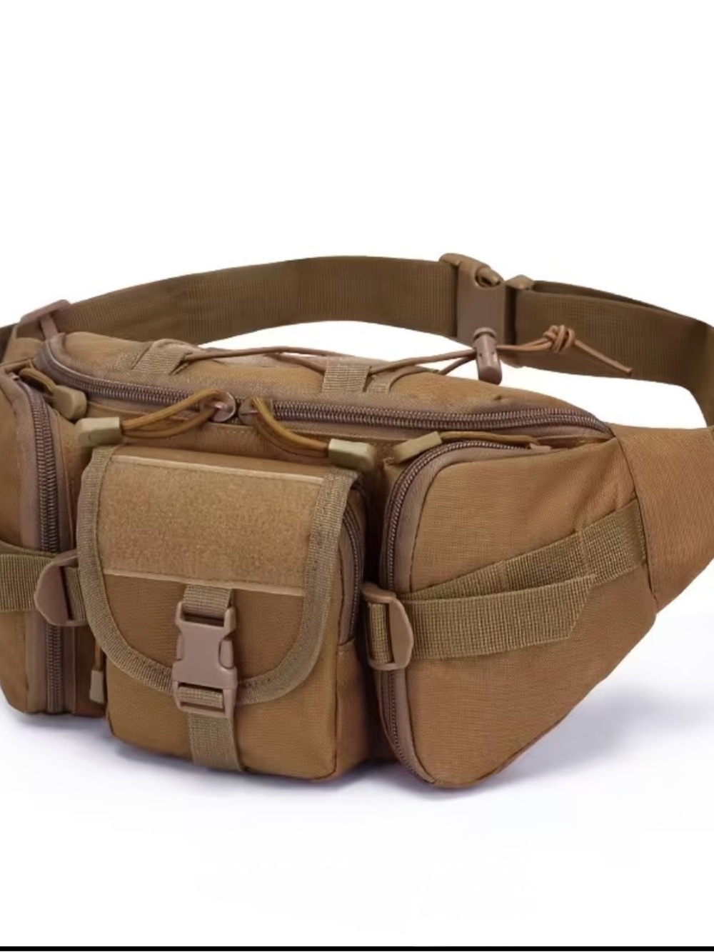 Compact Tactical Belt Bag in Tan